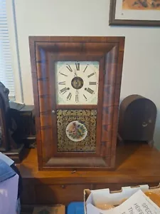Antique Seth Thomas Large Mantel Cabinet Clock, Winds, Runs, Chimes - Picture 1 of 24