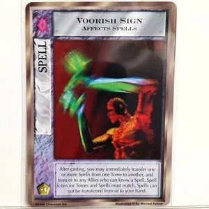 MYTHOS CCG --LIMITADO --- SIGNO VOORISH --- NUEVO/COMO NUEVO - Imagen 1 de 1