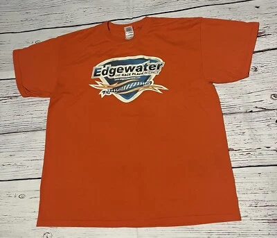 Edgewater гонки место в Цинциннати XL оранжевый редкая футболка трудно найти - Изображение 1 из 4