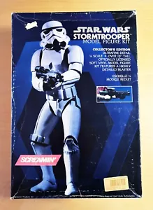 SCREAMIN' n° 3600 - STAR WARS STORMTROOPER COLLECTOR'S EDITION - 1/4 VINYL KIT - Foto 1 di 7