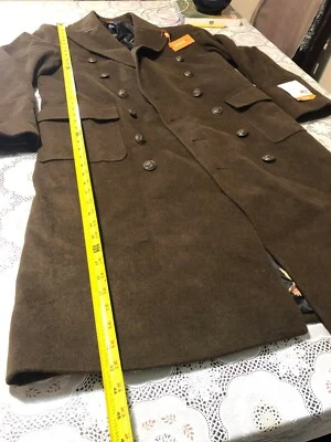 Abrigo de lana Tallia para hombre (M, color oliva Foto 1 de 4