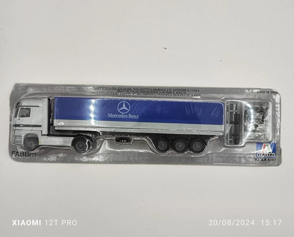 Mercedes Actros - "Mercedes Benz" - 1:87 Fabbri-Italeri C1 - Immagine 1 di 1