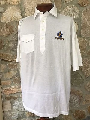 Camisa Polo Slazenger Suburban Golf Club BLANCA Algodón Mercerizado Para Hombre XL Foto 1 de 4