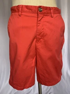 Calvin Klein Men's Stretch Twill Shorts Red, Size 31 - Picture 1 of 8