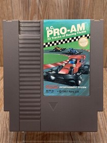 R.C. Cartucho aut&eacute;ntico Pro-Am (Nintendo Entertainment System NES, 1988) PROBADO