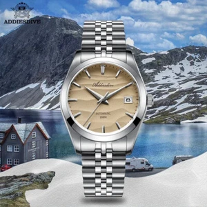 Reloj mecánico automático ADDIESDIVE AD2059 clásico esfera desierto NH35A con - Imagen 1 de 15