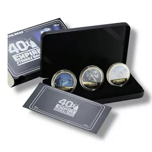 Star Wars Empire Strikes Back - Cook Islands Half Dollar x3 Coin Set - Bild 1 von 6