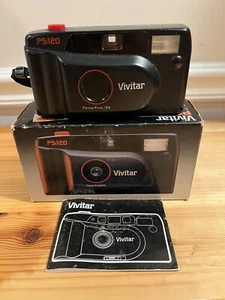 Vivitar PS:120 35mm Point & Shoot Film Camera - Picture 1 of 9