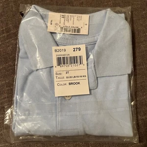 Baby Boys' Short Sleeve Uniform Polo, Brook 0049, Size 0.0 OSLu - Picture 1 of 3