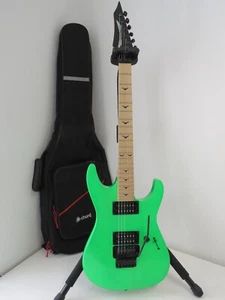 Dean Custom Zone II Nuclear Green Electric Guitar with Gig Bag - Picture 1 of 17