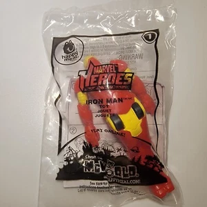 McDonalds Marvel Super Heroes Iron Man #1 Rolling Figure Happy Meal Toy 2010 - Picture 1 of 2