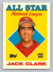 JACK CLARK ALL-STAR 1988 TOPPS TIFFANY CARDINALS - Foto 1 di 2