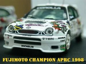 WOW EXTREMELY RARE Toyota Corolla WRC #1 Champion APRC 1998 1:43 Vitesse-HPI - Picture 1 of 3