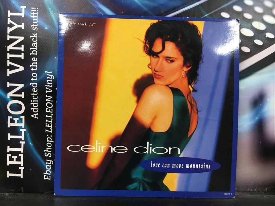 Celine Dion Love Can Move Mountains Mix 12" Single Vinyl Record 6587786 Pop 90's - Image 1 of 4