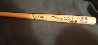 Brooks Robinson Signed Miniature Louisville Slugger Hall Of Fame Bat JSA COA  - Image 1 of 4