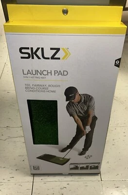 Многоцелевой тренировочный коврик для гольфа SKLZ Launch Pad - зеленый - Изображение 1 из 4