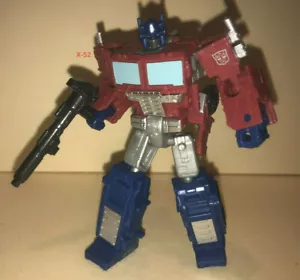 Figura Optimus Prime TRANSFORMERS War For Cybertron Kingdom juguete WFC-K1 generación - Imagen 1 de 6