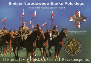 2 Zlotys 2011 - Historia de la Caballería Polaca - Lancer 1918-1939 - Moneda en Blister - Imagen 1 de 2