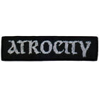 Atrocity New Logo Patch Official Death Metal Band Merch