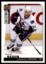 2008-09 Collector's Choice Daniel Sedin Vancouver Canucks #38
