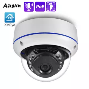 Telecamera IP a prova di vandalo 2,8 mm 5 megapixel Poe 2880*16 a cupola audio metallo rilevamento umano HD - Foto 1 di 12