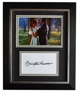 Christopher Plummer Signed 10x8 Framed Autograph Photo Display Sound of Music - Picture 1 of 6