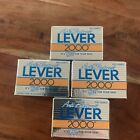 Lot of 4 Vintage Lever 2000 Anti-Bacterial 1 oz Sample Size Mini Soap Bars