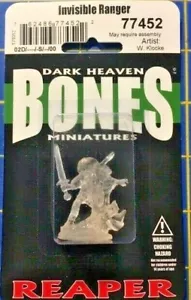 Reaper Bones - Invisible Ranger -=NUEVO=- Pathfinder Frostgrave D&D Shadowdeep - Imagen 1 de 1