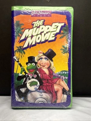 The Muppet Movie (VHS, 1995) Jim Henson Video Walt Disney Clamshell Case - Image 1 of 4