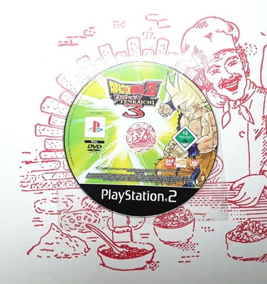 DRAGONBALL Z Budokai Tenkaichi 3 PS2 solo disco di gioco multilingua - Immagine 1 di 4