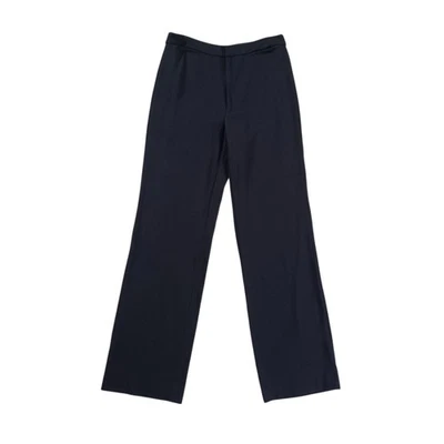 Pantalones de vestir Mexx para mujer mezcla de lana pantalones pierna recta negros carrera talla 14 Foto 1 de 4