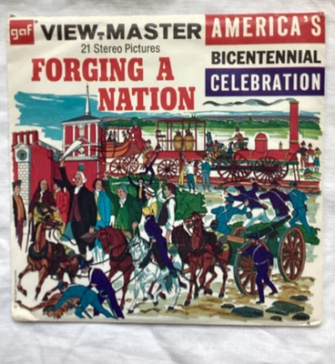 Forging a Nation  View Master  Packet  1974  Rare - Image 1 of 2