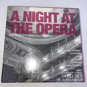A Night at the Opera, The World's Greatest Operas CD 2007 14 Disc Set Bravissimo - Foto 1 di 8