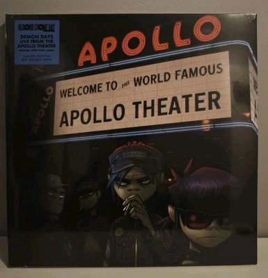 Gorillaz Demon Days Live from the Apollo Theater Red Vinyl 2LP RSD 2025  - Image 1 of 3