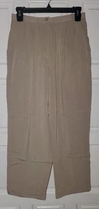Womens DRESS PANTS HILLARD & HANSON casual rayon clothes Size 6 EUC - Picture 1 of 6