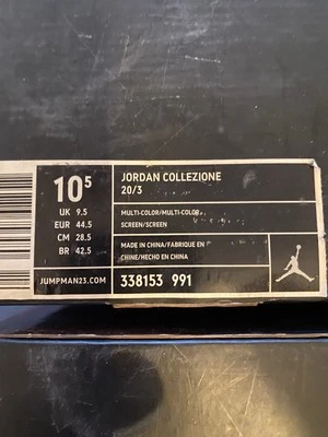 Talla 11 - Air Jordan 20/3 Retro Countdown Pack Foto 1 de 4