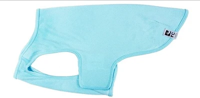 B24) RC Pets New Cooling Dog Vest, Cooling Dog Coat, Ice Blue Lightweight - Image 1 of 2