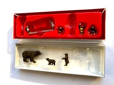 Preiser- Nr.20257/20386- Figuren Spur H0  , 1:87  "Bären/Affen" NEUWERTIG - Bild 1 von 4