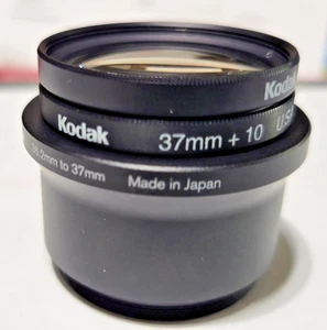 3 parts - 1 Kodak 36.2 to 37mm Made in Japan with Two 37mm Filters +10 & +7 USA - Picture 1 of 8
