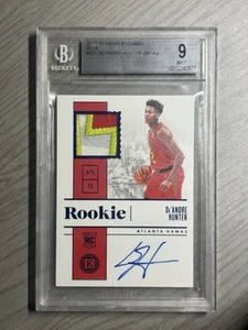 2019-20 DeAndre Hunter Encased RPA rookie Patch Autograph Blue /3 BGS 9/10 Mint - Picture 1 of 2
