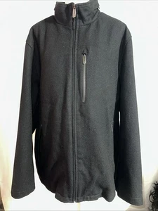 Tumi Tech Wool Blend Jacket Men’s Size XL Black  - Picture 1 of 12