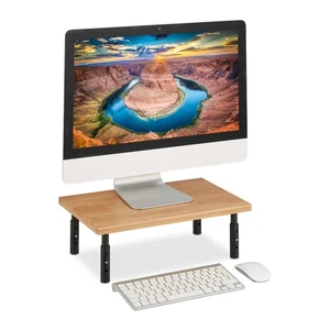 Support pour Moniteur réglable en Hauteur pour Votre Bureau H x L x P 16 x 4... - Photo 1/8