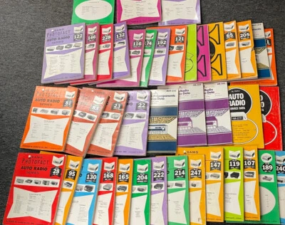 Lot Of 41 Sam’s Photofact Books, Mostly Auto Radio Series - Image 1 of 4