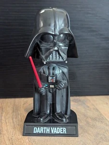 2009 FUNKO Darth Vader Bobble Head Star Wars Lightsaber Figure 7" No Box - Picture 1 of 9