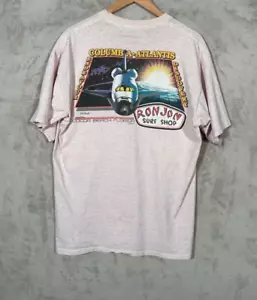 Vintage Ron Jons Surf Shop T-Shirt Mens Size XL Endeavour Space Shuttle 1988 - Picture 1 of 11