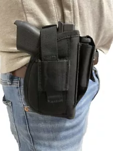 Side Hip Gun Holster For Ruger .380 Security With Laser - Picture 1 of 2