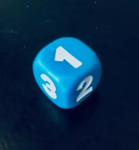 Camel Up | Blau sechsseitiger Würfelwürfel | Offizielles Extra/Ersatz-Spielstück - Bild 1 von 2