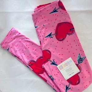 ¡¡¡NUEVO!!! Leggings Corazón Talla OS LuLaRoe - Imagen 1 de 5