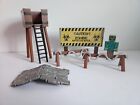 roblx and minecraft zombie escape attack playset zombie figure
