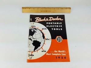 Vintage 1956 Black Decker Catalog Book Brochure Tool Power Van Dorn - Drill Saw - Picture 1 of 11